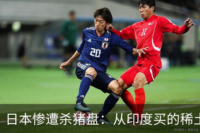 日本惨遭杀猪盘：从印度买的稀土都是中国货，这下血本无归了