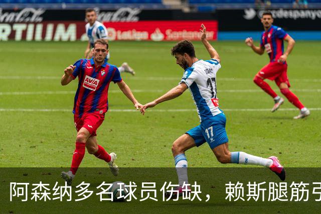 阿森纳多名球员伤缺，赖斯腿筋引担忧，有意追逐布莱顿锋线小将